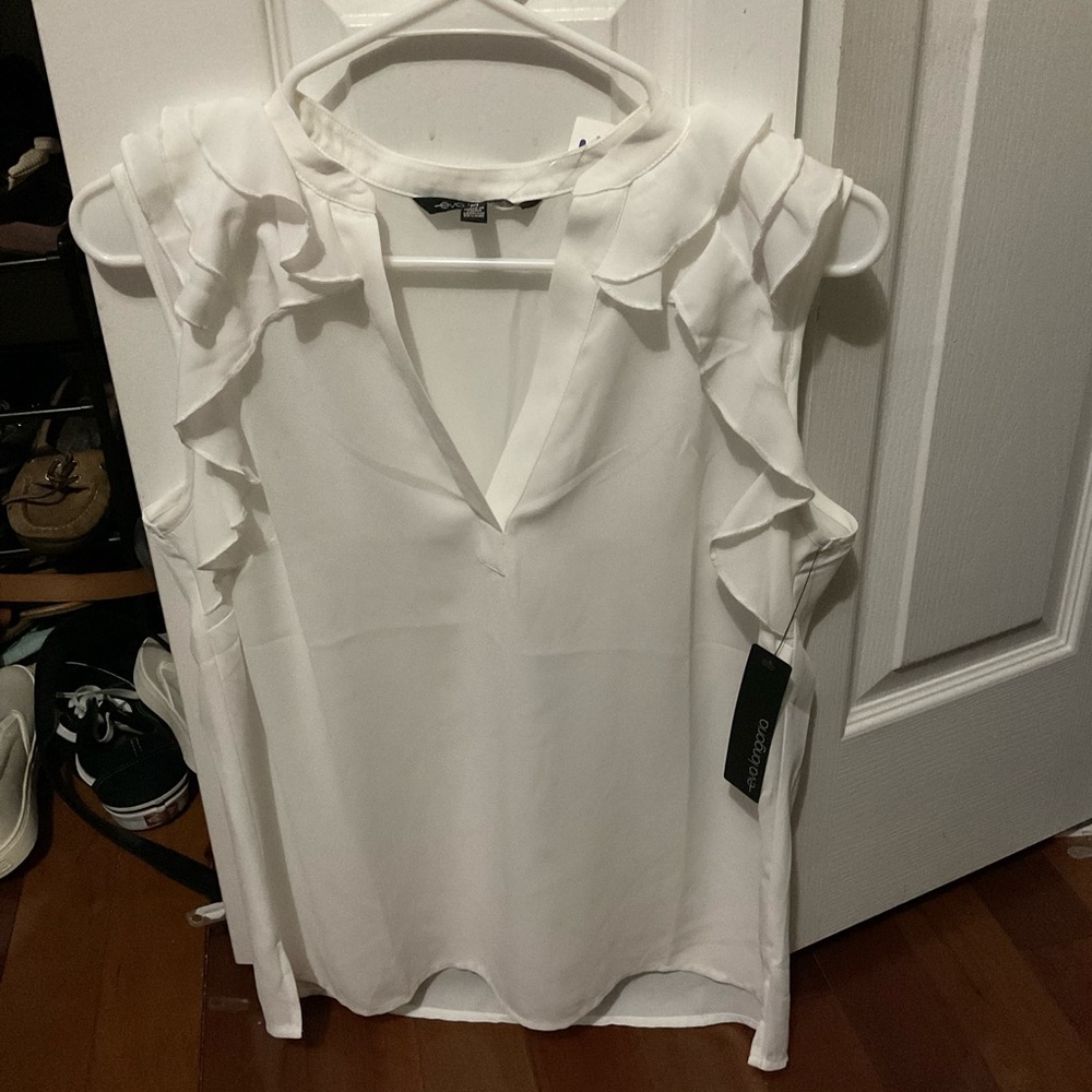 Eva Longoria White Blouse